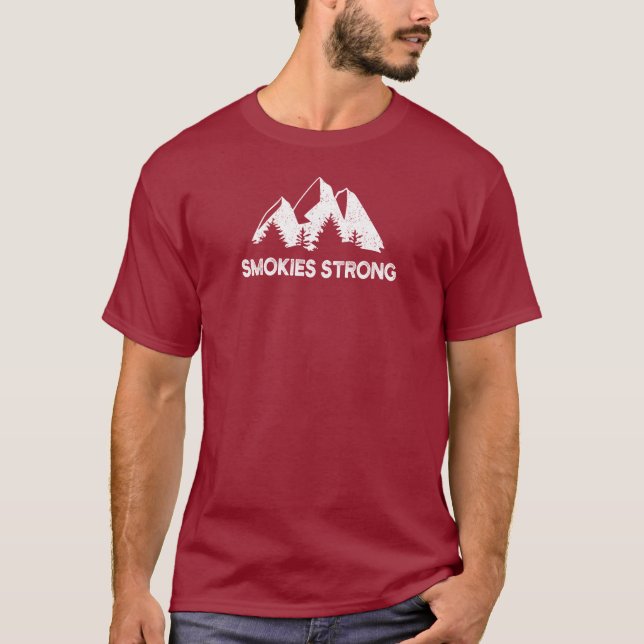 Camiseta Fumadores fuertes (Anverso)