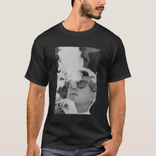 Camiseta Fumar Jfk Con Sombras John F Kennedy Presidente T