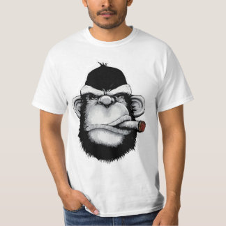 Camiseta Fumar mono negro