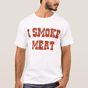 Camiseta Fumo la carne