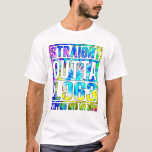 Camiseta Fun 60 Aniversario Directo Saliendo 1963 Entrando