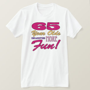 Camiseta Fun 65 cumpleaños