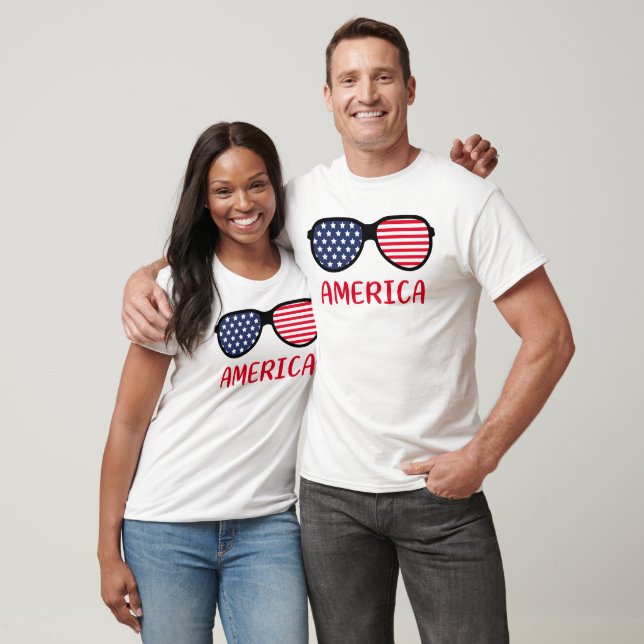 Camiseta Fun Americana T-Shirt (Unisexo)