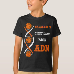 Camiseta Fun Basketball Está En Mi Baloncesto Dna
