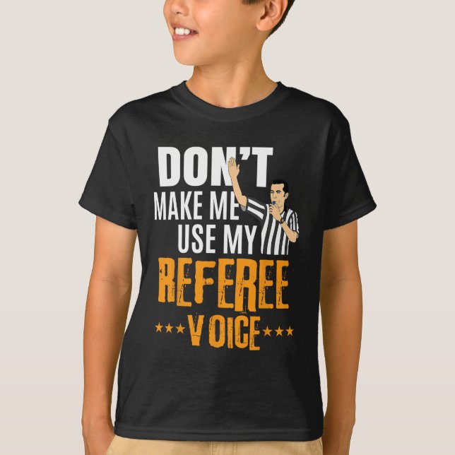 Camiseta Fun Basketball Ref Hoops - Árbitro de Baloncesto (Anverso)