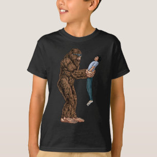 Camiseta Fun Bigfoot Encontró A Un Tipo Y Lo Recogió - Sasq