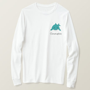 Camiseta Fun Blue Shark Personalizado