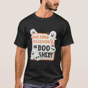 Camiseta Fun Boo Halloween Fantasma La Esclerosis Múltiple 