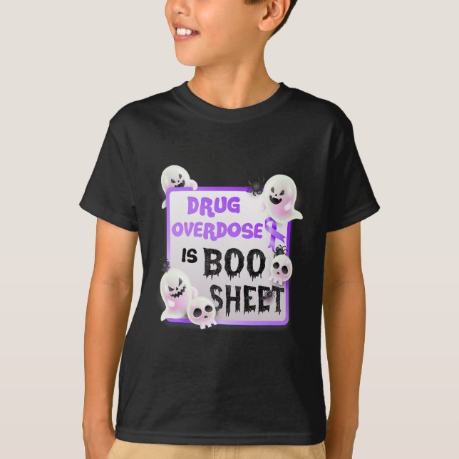 Camiseta Fun Boo Halloween La Sobredosis De Fármacos Fantas (Anverso)