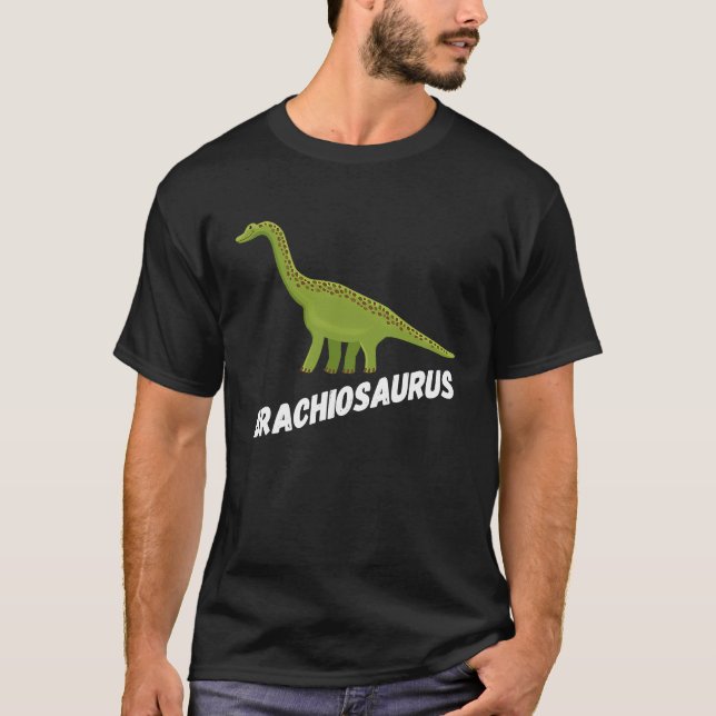 Camiseta Fun Brachiosaurus Dinosaur (Anverso)
