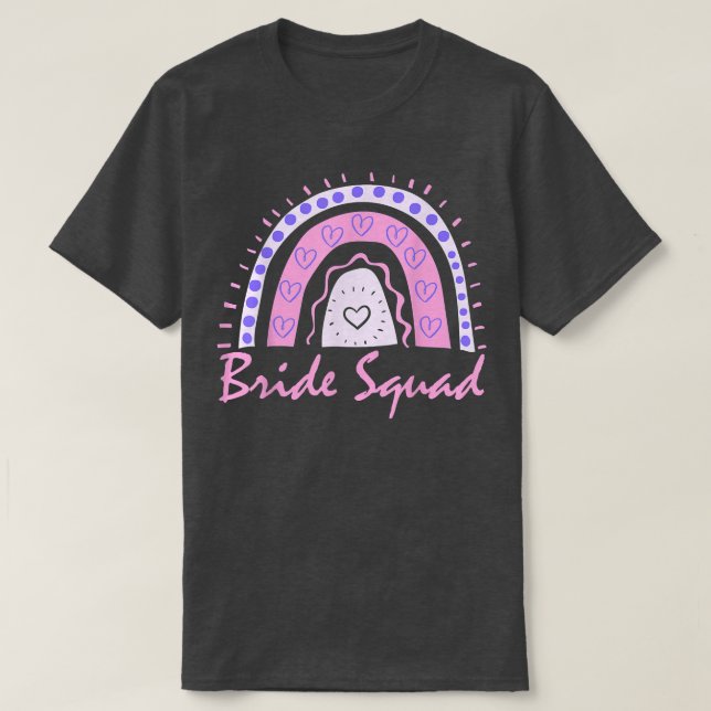 Camiseta Fun Bride Squad Bachelorette Party Crew Matching G (Diseño del anverso)