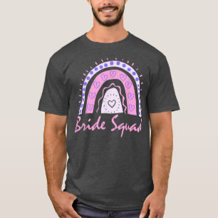 Camiseta Fun Bride Squad Bachelorette Party Crew Matching G