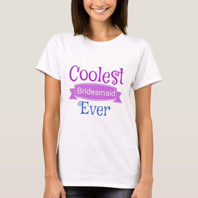 Camiseta Fun Bridesmaid Bachelorette (Anverso)