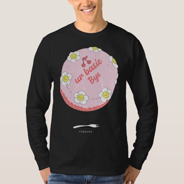 Camiseta Fun Cake  Idea Farewell Colleague Employee Appreci (Anverso)
