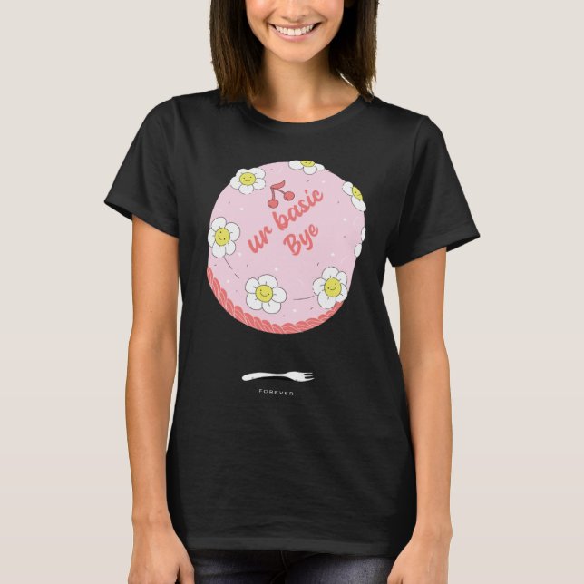 Camiseta Fun Cake  Idea Farewell Colleague Employee Appreci (Anverso)