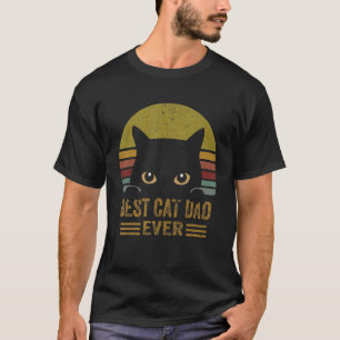Camiseta Fun Cat Daddy Vintage El Mejor Papá Gato Hombres G