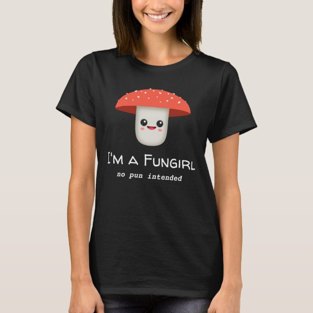 Camiseta Fun Chica Fungi Mushroom (Anverso)