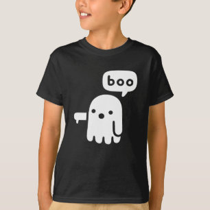 Camiseta Fun Chunky Fantasma De La Desaprobación Boo Hallow