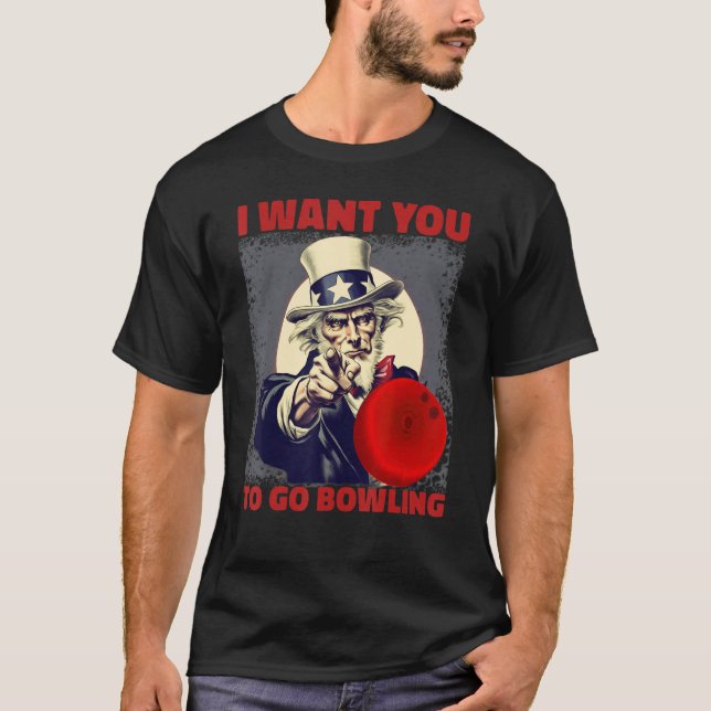 Camiseta Fun Clever Team League Patriotic I Want You To Go  (Anverso)
