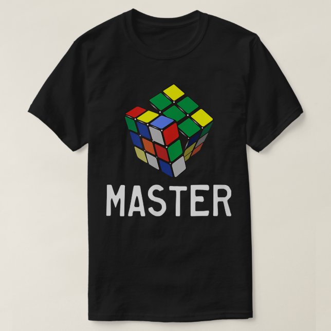 Camiseta Fun Cube Master (Diseño del anverso)