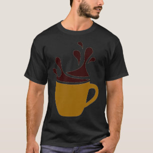Camiseta Fun Cup De Café Cafetería Drinker Barista Beverag