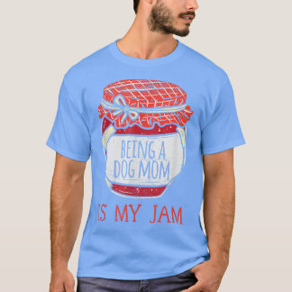 Camiseta Fun Cute Dog Mom