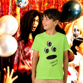 Camiseta Fun Cute Face Fácil disfraz de Halloween