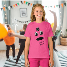 Camiseta Fun Cute Face Fácil disfraz de Halloween