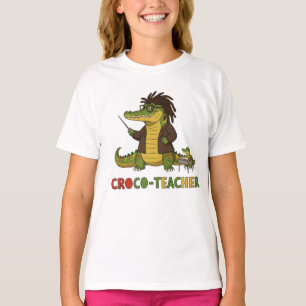 Camiseta Fun de clase de Croco-Teacher