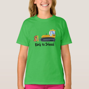 Camiseta Fun DINO tractor de dinosaurio Farm School Niño de