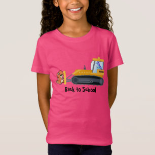 Camiseta Fun DINO tractor de dinosaurio Farm School Niño de