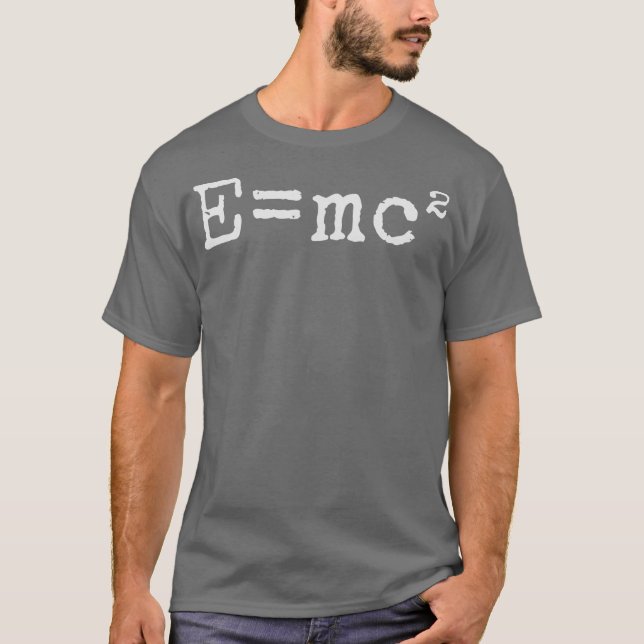 Camiseta Fun Emc equation  Science  Physics  Relativity (Anverso)