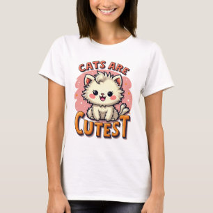 Camiseta Fun Feline Fun Forever-Cat