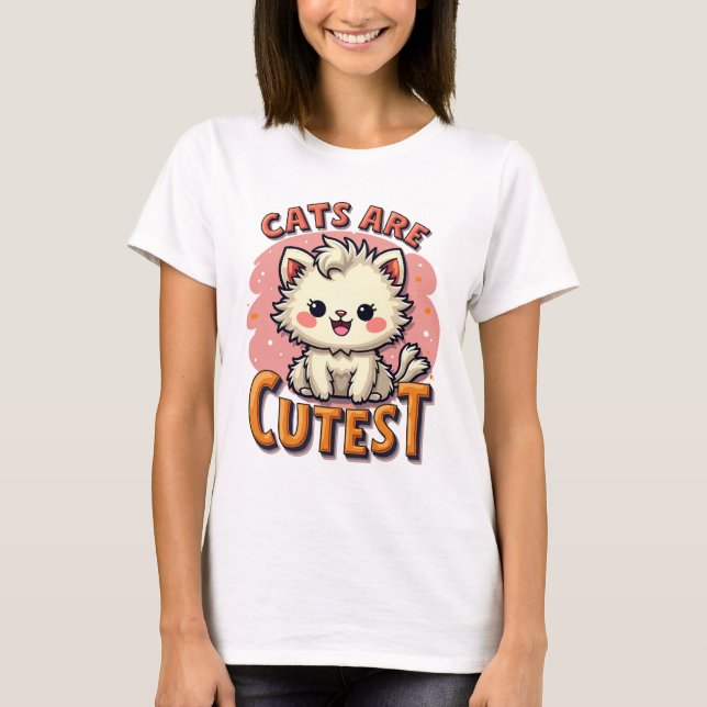 Camiseta Fun Feline Fun Forever-Cat (Anverso)