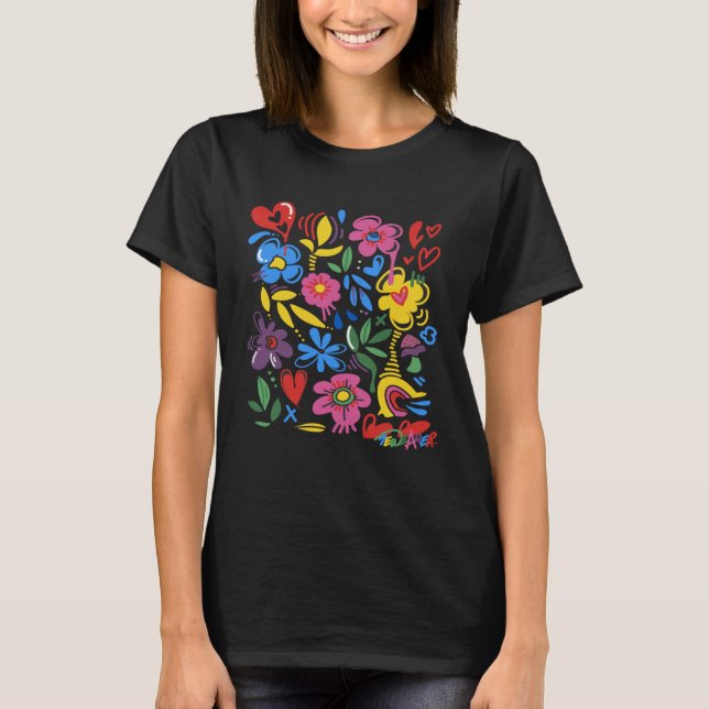 Camiseta Fun Flowers (Anverso)