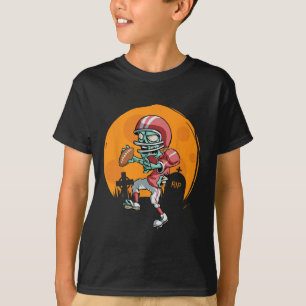 Camiseta Fun Football Zombie Player Halloween Spor