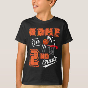 Camiseta Fun Games On Second Grado Basketball First Day Of