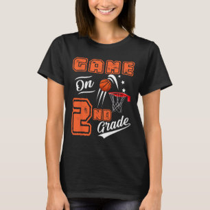 Camiseta Fun Games On Second Grado Basketball First Day Of