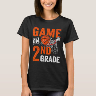 Camiseta Fun Games On Second Grado Basketball First Day Of