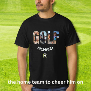 Camiseta Fun Golf Photo Monograma Nombre