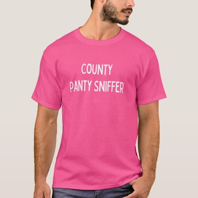 Camiseta Fun Graphic-County Panty Sniffer (Anverso)