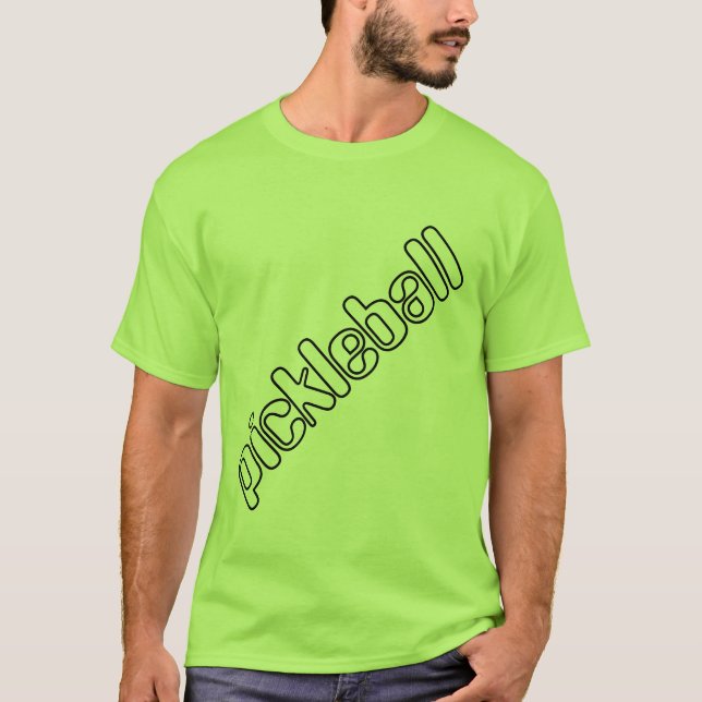 Camiseta Fun Guay Retro Verano PICKLEBALL Textos (Anverso)
