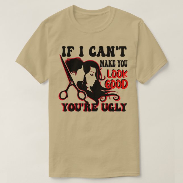 Camiseta Fun Hairdresser Cita I Barber Hair Cut Hair Maker (Diseño del anverso)
