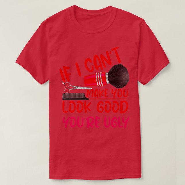 Camiseta Fun Hairdresser Cita I Barber Hair Cut Hair Maker (Diseño del anverso)