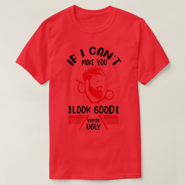 Camiseta Fun Hairdresser Cita I Barber Hair Cut Hair Maker (Diseño del anverso)