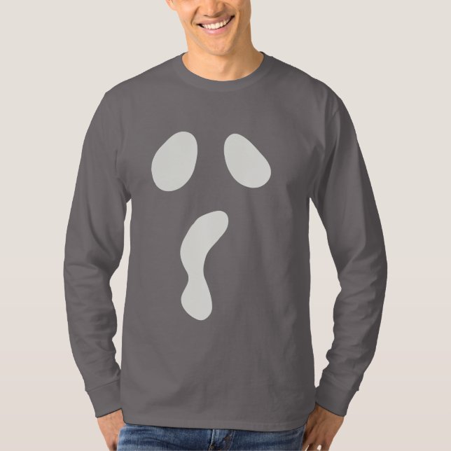 Camiseta Fun Halloween Boo se enfrenta a un Fiesta fantasma (Anverso)