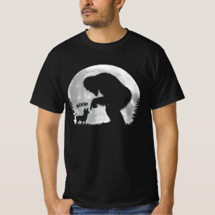 Camiseta Fun Hand Boop Nose Bigfoot Sasquatch Chihuahua