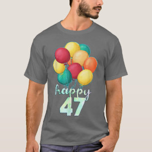Camiseta Fun Happy Balloons de 47 años de edad