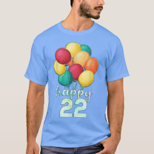 Camiseta Fun Happy Globos de 22 años