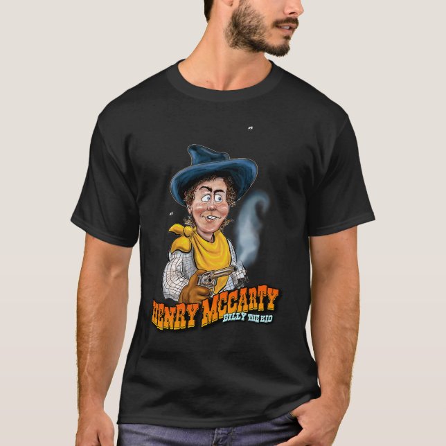 Camiseta Fun Henry McCarty AKA Billy the Kid (Anverso)